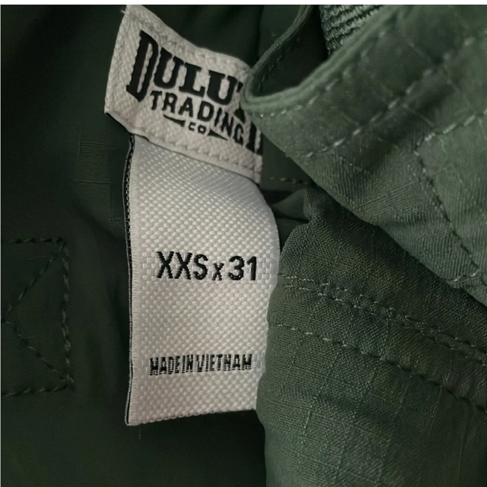 Duluth Trading Garden Heirloom Overalls Dark Green - Picture 2 of 2